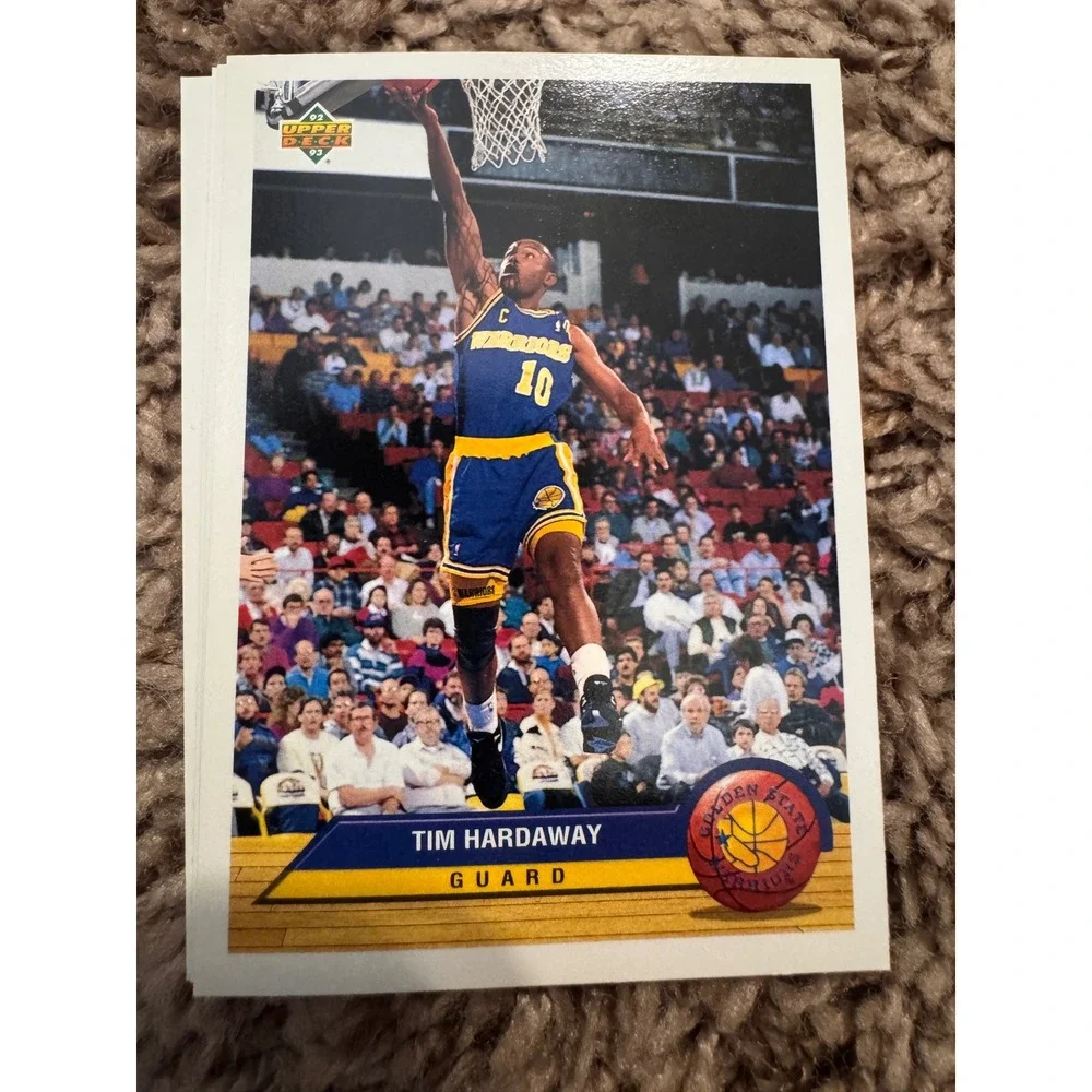 1992-93 Upper Deck Golden State Warriors Card Lot – Chris Mullin‎ & Tim Hardaway